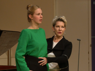 Kijktip: masterclass door Joyce DiDonato met mezzosopraan Sterre Decru