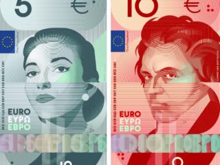 Stem op Beethoven en Callas voor ontwerp nieuwe eurobiljetten