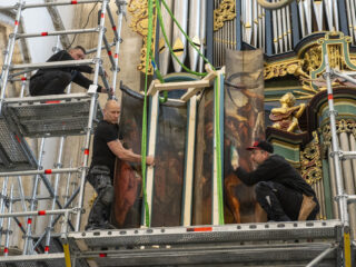 Orgelluiken in Bredase kerk blijken zeldzame schilderingen