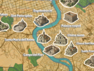 Interactieve kaart van speciale paasuitzending Tussen Hemel en Aarde