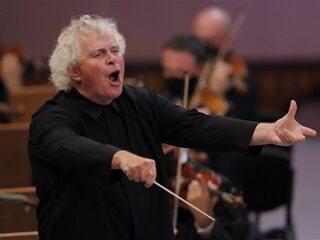 Dirigent Simon Rattle begint als chef in München met Haydn