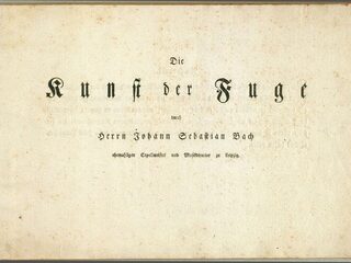 Bachs Kunst der Fuge: het échte werk
