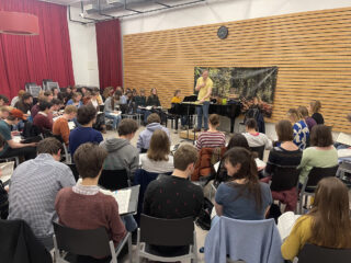 Voor het eerst een Matthäus zingen bij het USKO