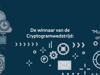 Gert Megens winnaar cryptogramwedstrijd Ochtend van 4