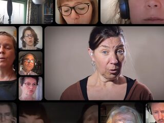 Margriet Vroomans introduceert het Virtueel Bevrijdingskoor op NPO Radio 1