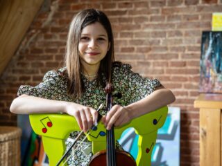 Lize Bastiaens (11) is Kindercomponist des Vaderlands