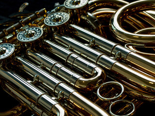 BLADMUZIEK BEETHOVENS ALLEGRETTO - HOORN IN F