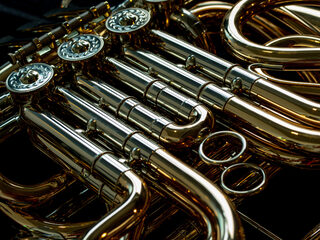 Bladmuziek Erbarme dich: hoorn