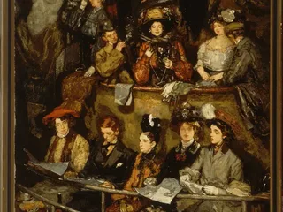 Wie zaten er honderd jaar geleden in het theater? Je ziet het in deze tentoonstelling