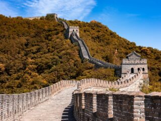 Max Richter maakt muziek bij de Chinese Muur