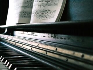 BLADMUZIEK BEETHOVENS ALLEGRETTO - PIANO SOLO