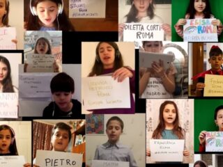 Nessun Dorma gezongen door 700 kinderen