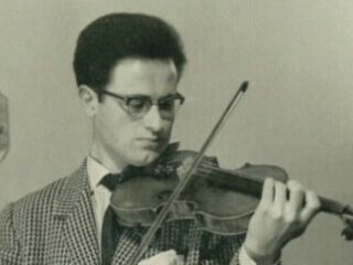 Concertmeester Ronald Masin (1937-2025) ontmoette bij het Amsterdams Philharmonisch de grootste musici