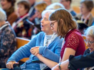 Dementerende ouderen zingen de Matthäus met Bachkoor Holland