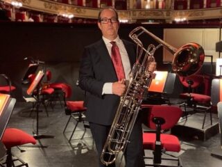 Tubaïst Dave Kutz verruilt voor even De Nationale Opera voor La Scala