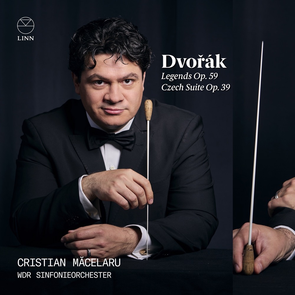 De albumhoes van Dvořák: Legends & Czech Suite