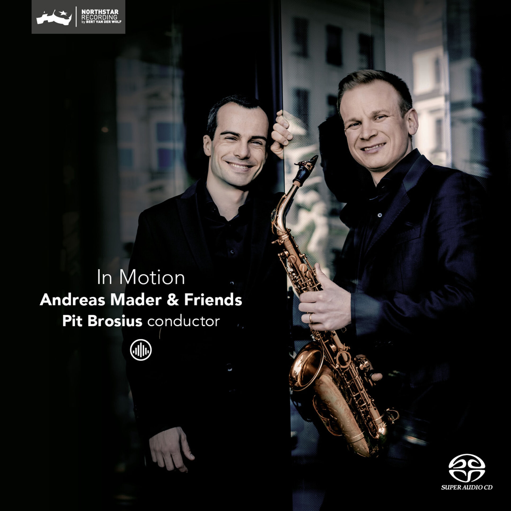 De hoes van het album In Motion van Andreas Mader & Friends