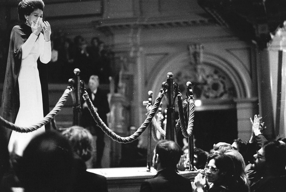 Maria Callas zingt in Het Concertgebouw