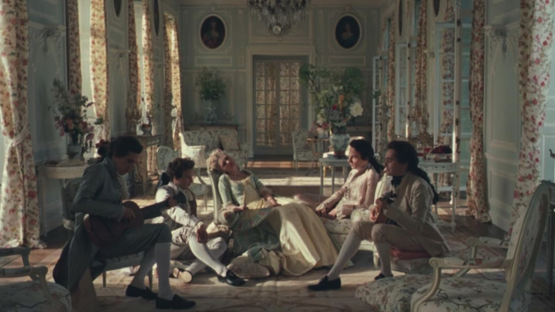 Een scène uit de film Marie Antoinette