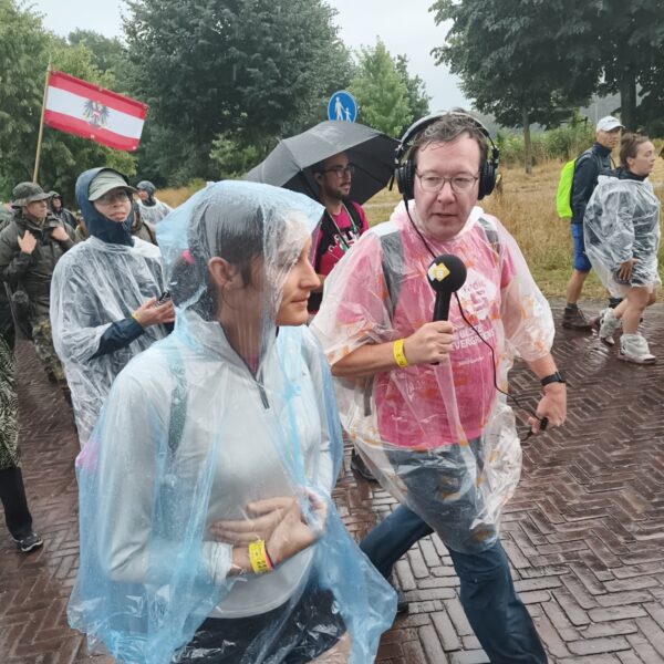 Dag 2 van de 4Daagse: Een natte Roze Woensdag
