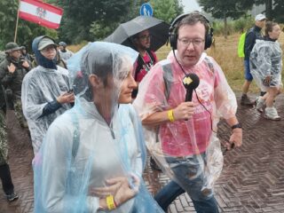 Dag 2 van de 4Daagse: Een natte Roze Woensdag