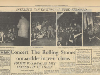 “Oerlelijke knapen” zorgen voor “janboel”: De Stones in de kranten