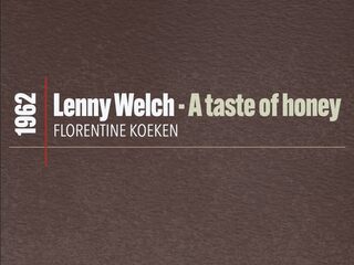 Recept bij A taste of Honey van Lenny Welch