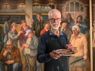 Bij Marius van Dokkum vloeien bijzondere puzzels uit zijn penseel