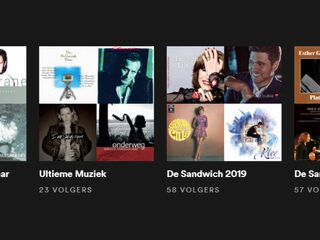 Spotify lijsten