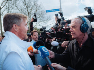 Bekijk de foto's: Stefan Stasse interviewt koningspaar voor NLdoet