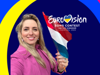 Eline op het Songfestival