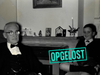 Neven en nicht Harry, Vincent en Rep Bouwman