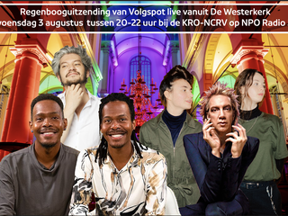 Volgspot live vanuit Westerkerk in Amsterdam