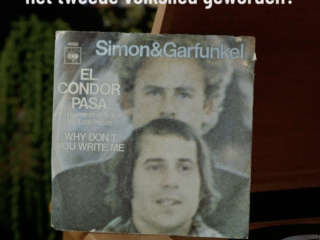 El Condor Pasa 45-toeren-vraagje