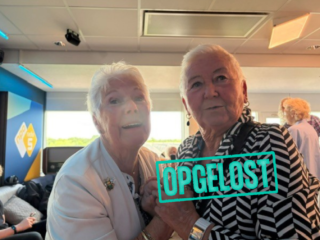 Vriendinnen Willie Walrave en Willie Rodermond