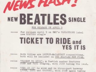 Het verhaal achter 'Ticket To Ride'