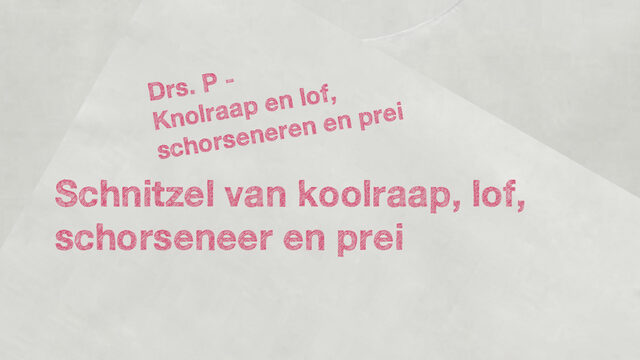 Knolraap en Lof Schorseneren en Prei en Life Is A Minestrone | NPO Radio 5