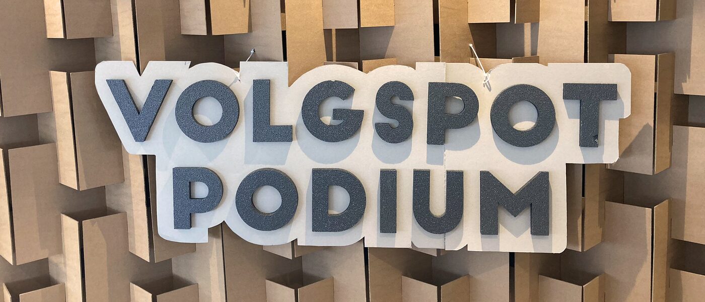 Volgspot Podium