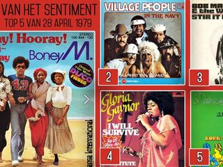 De top 5 van 28 april 1979