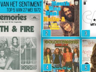 De Top 5 van 27 mei 1972