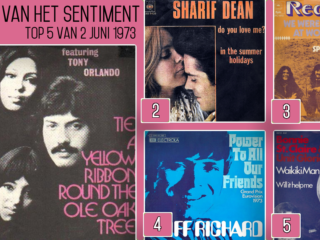 De Top 5 van 2 juni 1973