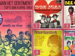 Top 5 van 8 april 1969