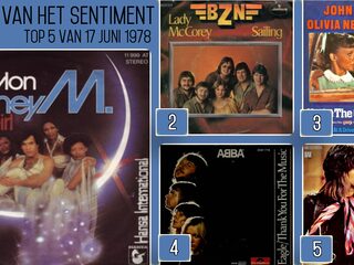 De Top 5 van 17 juni 1978