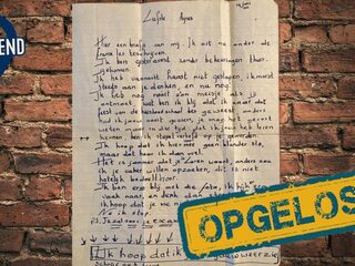 jongen van het liefdesbriefje Dick Scherphuis