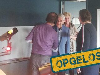 Achterneef Jan Verschoor en dochter