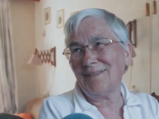 Lintjesontvanger Annemarie