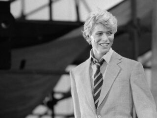 Jeanne was bij David Bowie