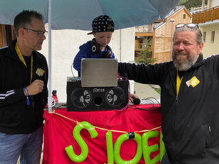 Henkjan en Bert op bezoek bij dj Sjoerd