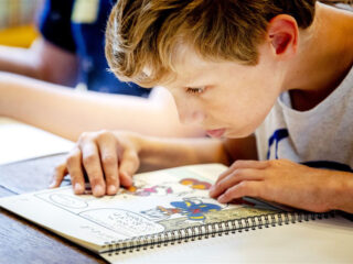 Donald Duck voor blinde kinderen