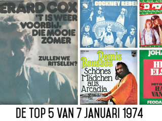 Top 5 van 7 januari 1974